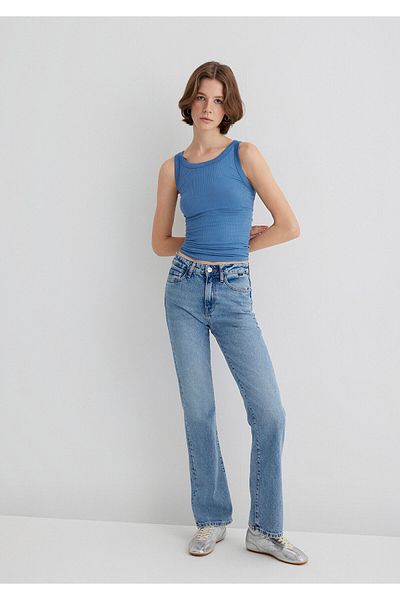 Mavi Pantaloni Jeans Indigo Si Miav anii 90