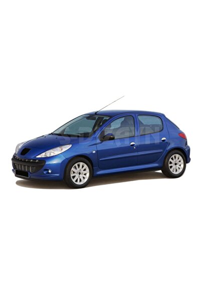 Genel Markalar S-dizayn Peugeot 206 Krom Kapı Kolu 4 Kapı 1998-2014