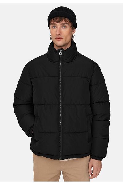 Only & Sons Stehkragen und Reißverschluss ile Jacke MELVIN Steppjacke
