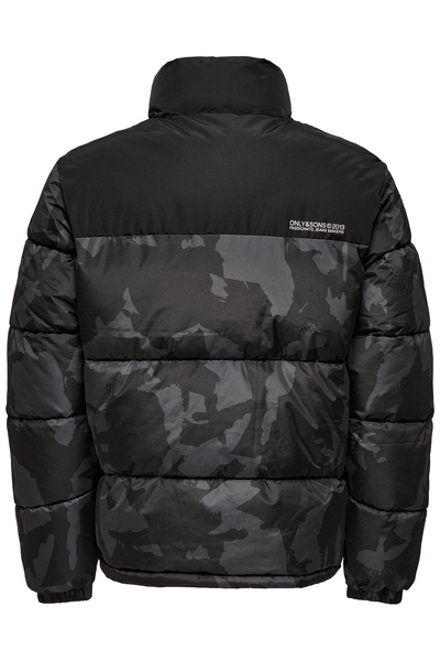 Only & Sons Stehkragen und Reißverschluss ile Jacke MELVIN Steppjacke