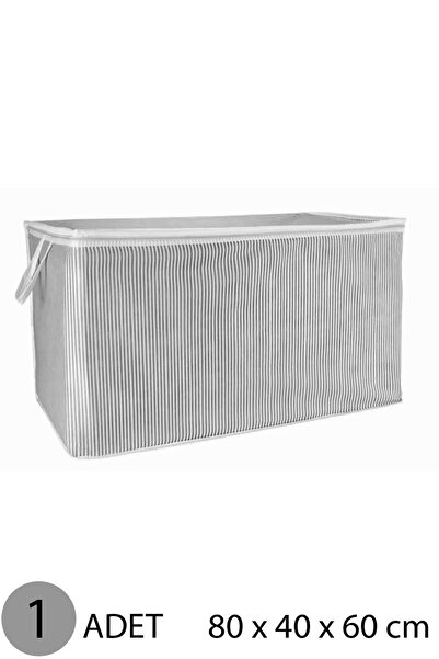 indirimhareketi Yorgan Hurcu Mega Hurç 80x60x40 cm Gri - 1 Adet