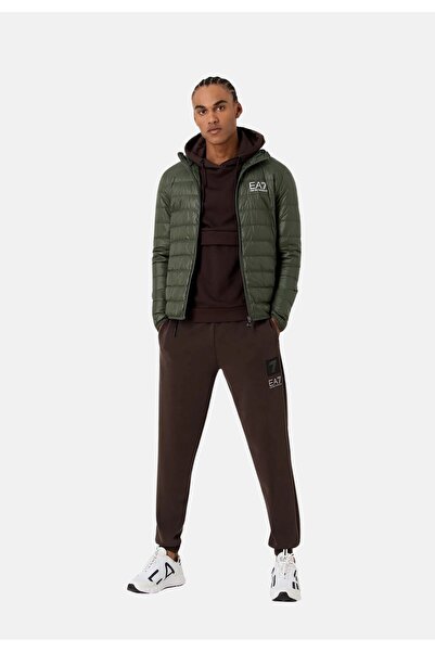 EA7 Jacke Core Identity Steppjacke mit Kapuzenkragen