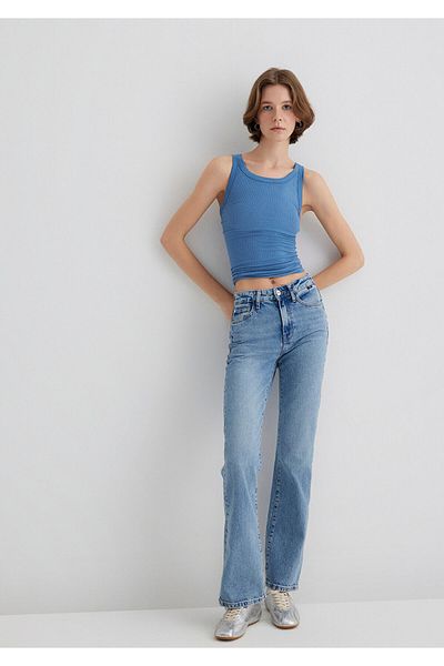 Mavi Pantaloni Jeans Indigo Si Miav anii 90