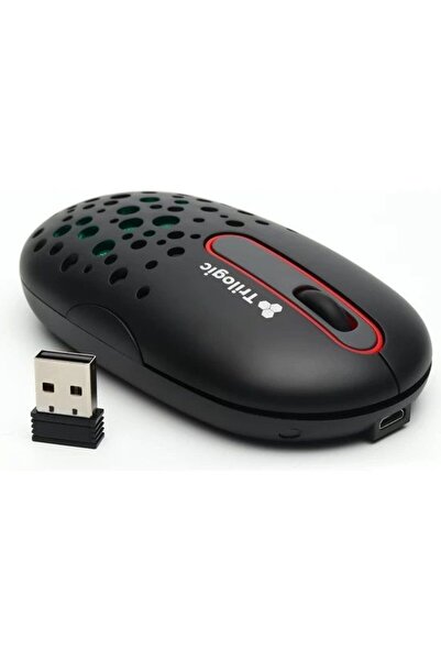 TRILOGIC M300-S KABLOSUZ RGB MOUSE,SİYAH,1200