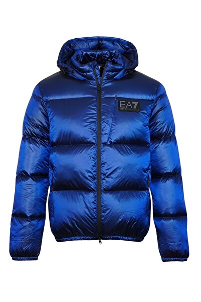 EA7 Jacke Steppjacke aus irisierendem Funktionsgewebe
