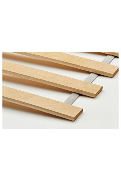 IKEA Tek Kişilik Karyola, Çam, 90x200 Cm ( Huş Veya Çam Latalı)