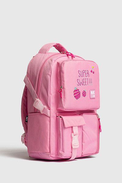 By Hakan Hkn 9013 Set de 3 rucsac pentru școală primară ghiozdan cu mai multe compartimente spate ortopedic liliac