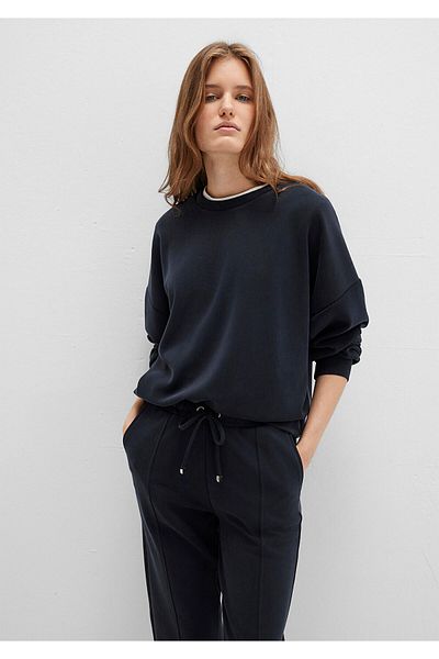 Mavi Черен модален суичър - Lux Touch Tencel, 168837 -900