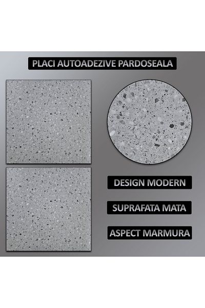 NEXTLY Set 24 X Placi Din Pvc Autoadezive Pentru Podea/perete , Reutilizabile, Waterproof