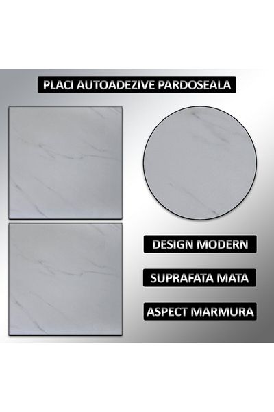 NEXTLY Set 24 X Placi Din Pvc Autoadezive Pentru Podea/perete , Reutilizabile, Waterproof