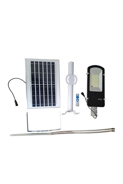 NEXTLY Lampa Solara Stradala 150w 417 Leduri, , Suport Consola Inclus, Rezistenta La Apa, Ip65