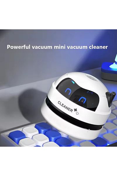 Choice White New Mini Vacuum Cleaner Smart Portable Wireless Cleaner Detachable Nozzle