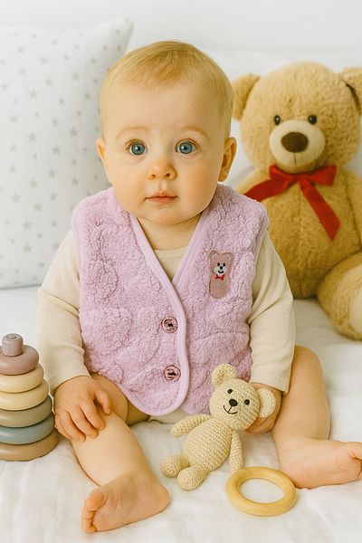 MAXI DRY Welsoft Unisex Kids Vest - Plush, 6-12-18-24 Months