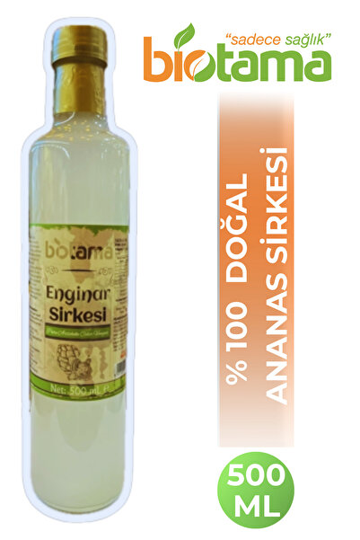 Biotama Enginar Sirkesi 500 ml | Doğal & Fermente | Karaciğer Dostu Bitkisel Sirke
