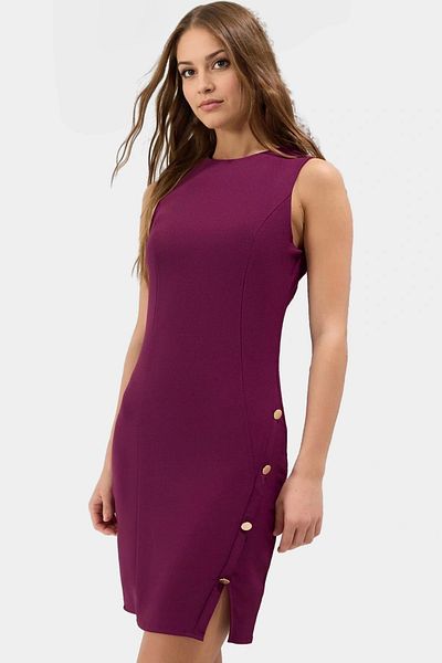 PayBuy Stylish Mini Dress a Line Cutout Woven Fabric Sleeveless Summer Carefully Selected Perfect Fit