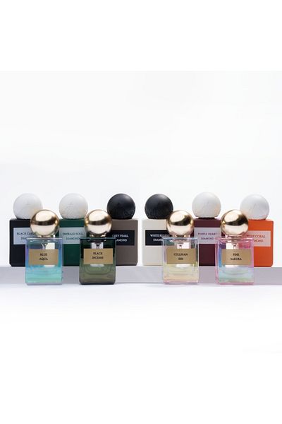 IBRAQ Diamond Collection Ibraheem Al Qurashi Perfume Set 10 x 10ml