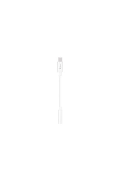 Ttec USB-C - 3.5mm Aux Adaptörü 11cm Beyaz