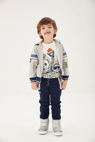 Boboli Boys' Trousers Navy Blue