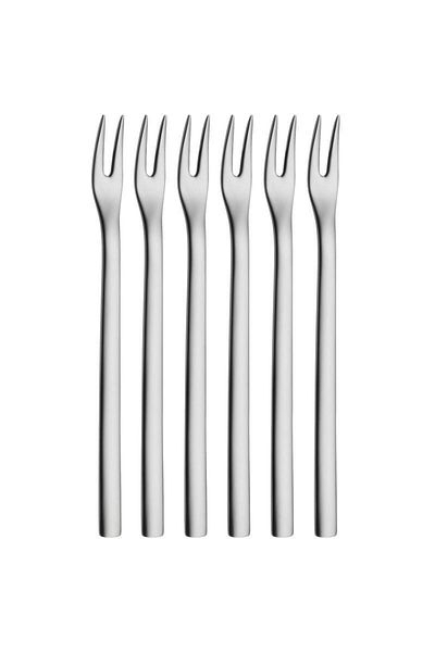 WMF Nuova Cocktail Fork Set of 6 - 3201002526