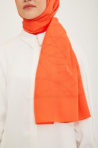 Armine Trend Orange Hazan Σάλι 1-23038