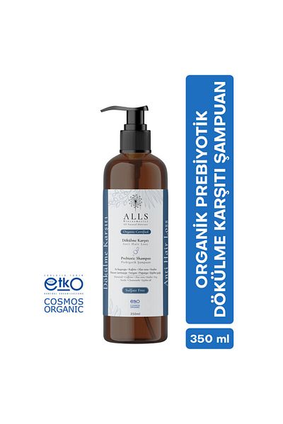 Alls Biocosmetics Prebiotic Organic Shedding Shampoo - 350 ml Anti