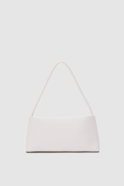 Shule Bags Capella Basic - Geantă Baguette albă