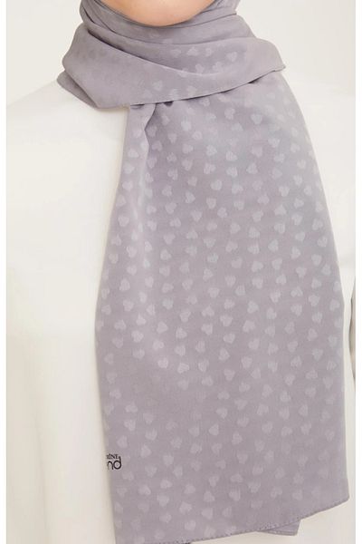 Armine Trend J.Capri Shawl 4-358 - Heart Gray