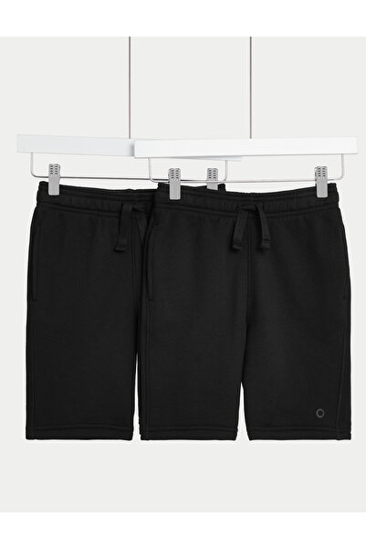Marks & Spencer 2'li Regular Fit Şort (2-16 Yaş)