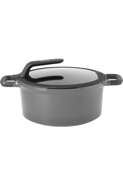 Berghoff Gem Stay Cool Tencere Gri 28 Cm