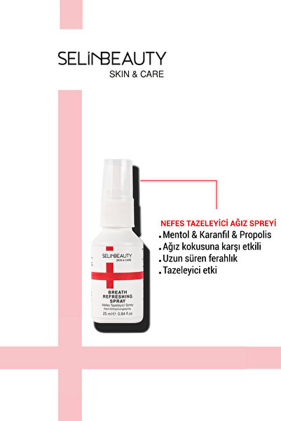 SELİNBEAUTY Skin&Care Nefes Tazeleyici Ağız Kokusu Önleyici Spreyi