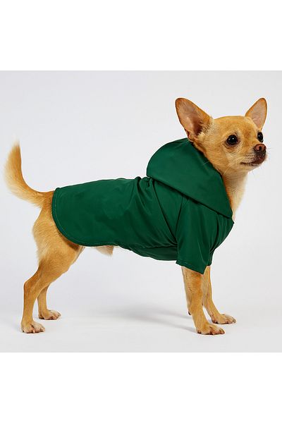 MPZ Pets Cat and Dog Apparel & Gown & Raincoat - Green Mesh Raincoat