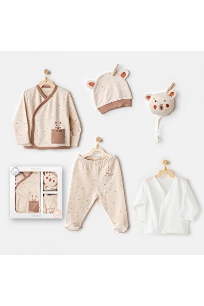 andywawa Ac25020 adventurous bear 5-piece hospital exit beige