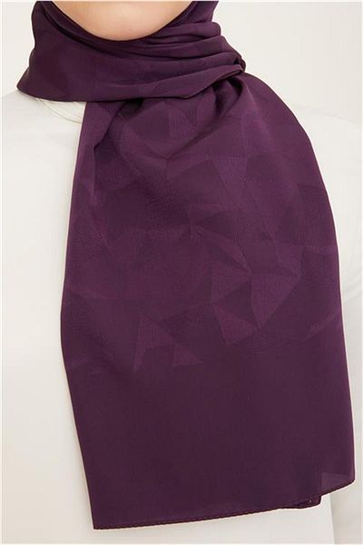 Armine Trend J.capri șal violet cu model 7-395
