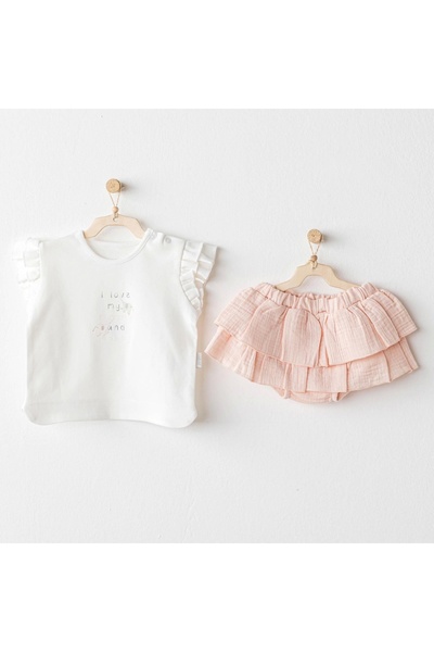 andywawa مجموعة Love Family مكونة من 2 حذاء سلمون