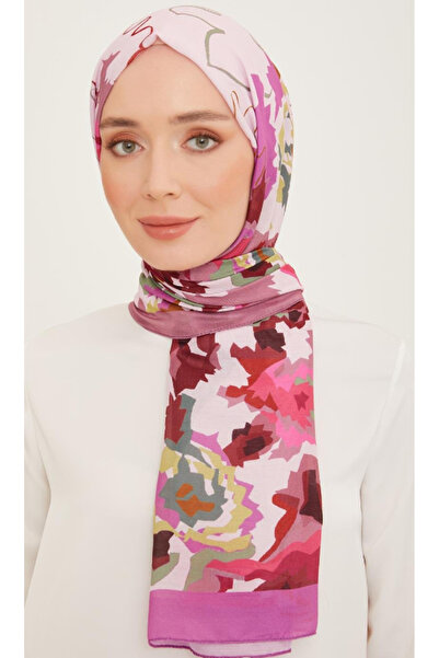 Armine Trend Shawl 10001-08 Purple-Pink