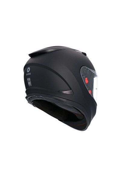 Shiro Shadow Sh-605sv Full Face Motosiklet Kaskı Mat Siyah Kapalı Model