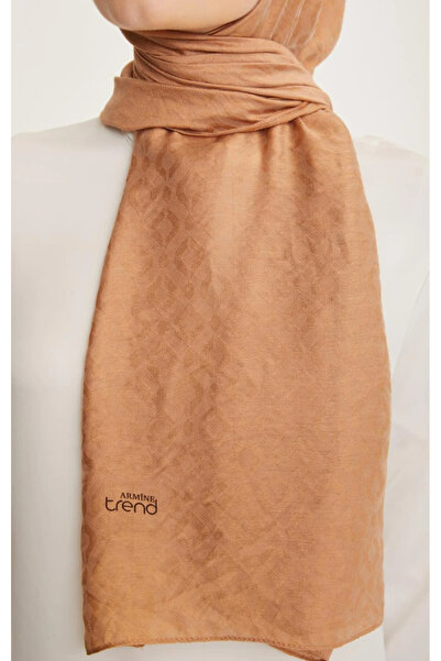 Armine Trend Lia Shawl 2-2334 Ανοιχτό καφέ