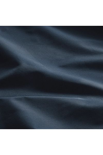 Penelope 100% Cotton Percale Fitted Sheet 200X200 cm Navy Blue - Pure Series