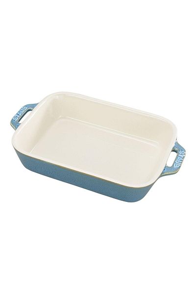 STAUB Antique Turquoise Ceramic Baking Pot 20X16 cm