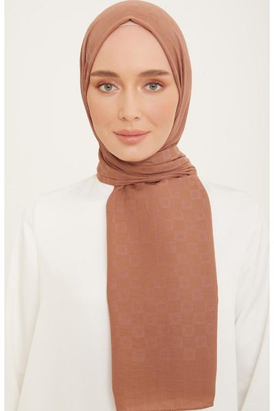 Armine Trend P.Monogram Shawl 4701 Brown