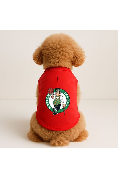 MPZ Pets Cat and Dog Outfit & Gown - Red Celtic Tank Top
