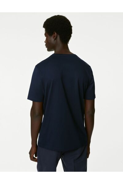 Marks & Spencer Yumuşak Dokulu V Yaka T-Shirt