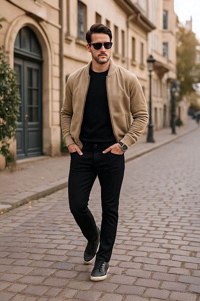 BANNY JEANS Ανδρικό Jean Παντελόνι Regular Fit Μαύρο