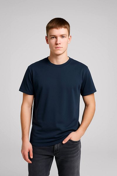 MARKAPIA Men's 100% Cotton Basic T-shirt