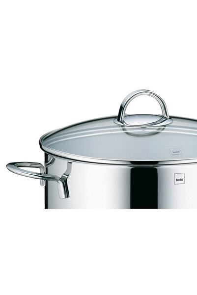 KELA Keck Lang Stainless steel pot with glass lid 13.5 l CAILIN