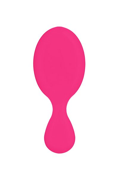 Wet Brush فرشاة شعر صغيرة لفك تشابك الشعر باللون الوردي
