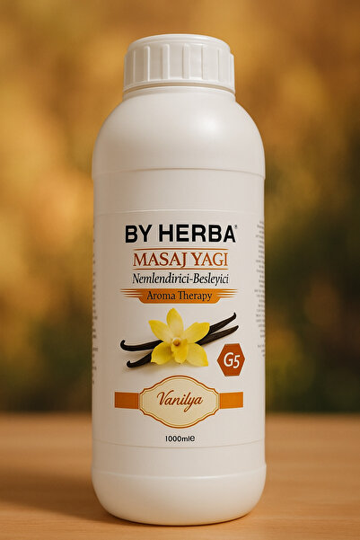 By Herba Vanilya Aromalı Rahatlatıcı ve Nemlendirici Aromaterapi Masaj Yağı 1...