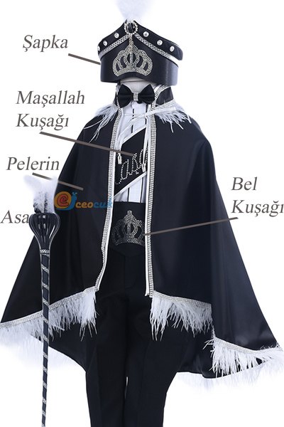 ceocuk Sünnet Pelerini 6'lı Set