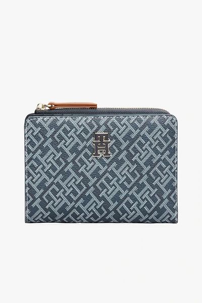 Tommy Hilfiger Th Monoplay Leather Med 7 Wallet Women's Wallet Aw0Aw17417Dw6