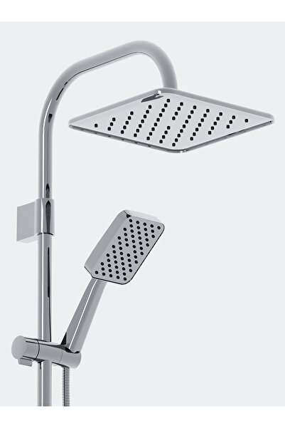 Vival ROBOT DUŞ SETİ FULL KROM TEPE DUŞ YAĞMURLAMA SİSTEMİ PASLANMAZ